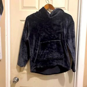 Champion  Cozy dark gray Fleece pull over Hoodie - size medium